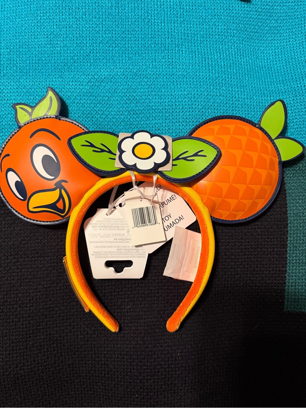 Loungefly Orange Bird Minnie Ears Headband - 2025 Epcot Flower and Garden